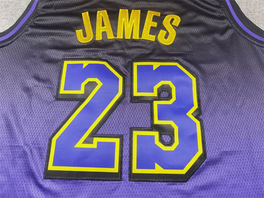 Lakers #23 Purple City Edition Jersey