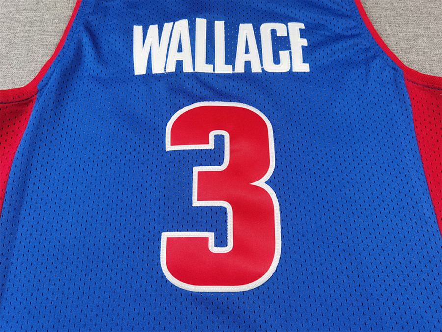 Pistons Blue Retro Jersey