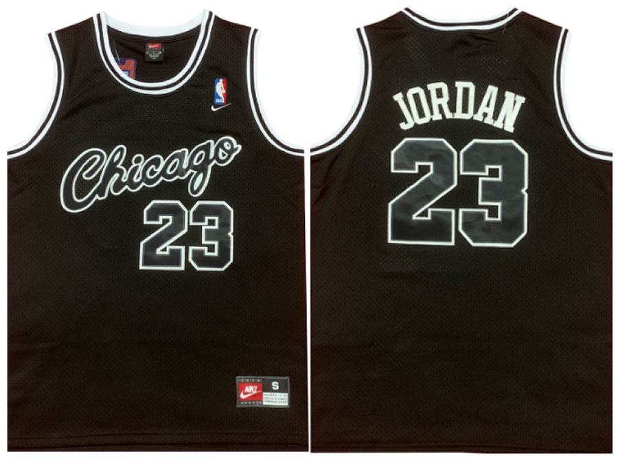 Bulls Michael Jordan Black Jersey