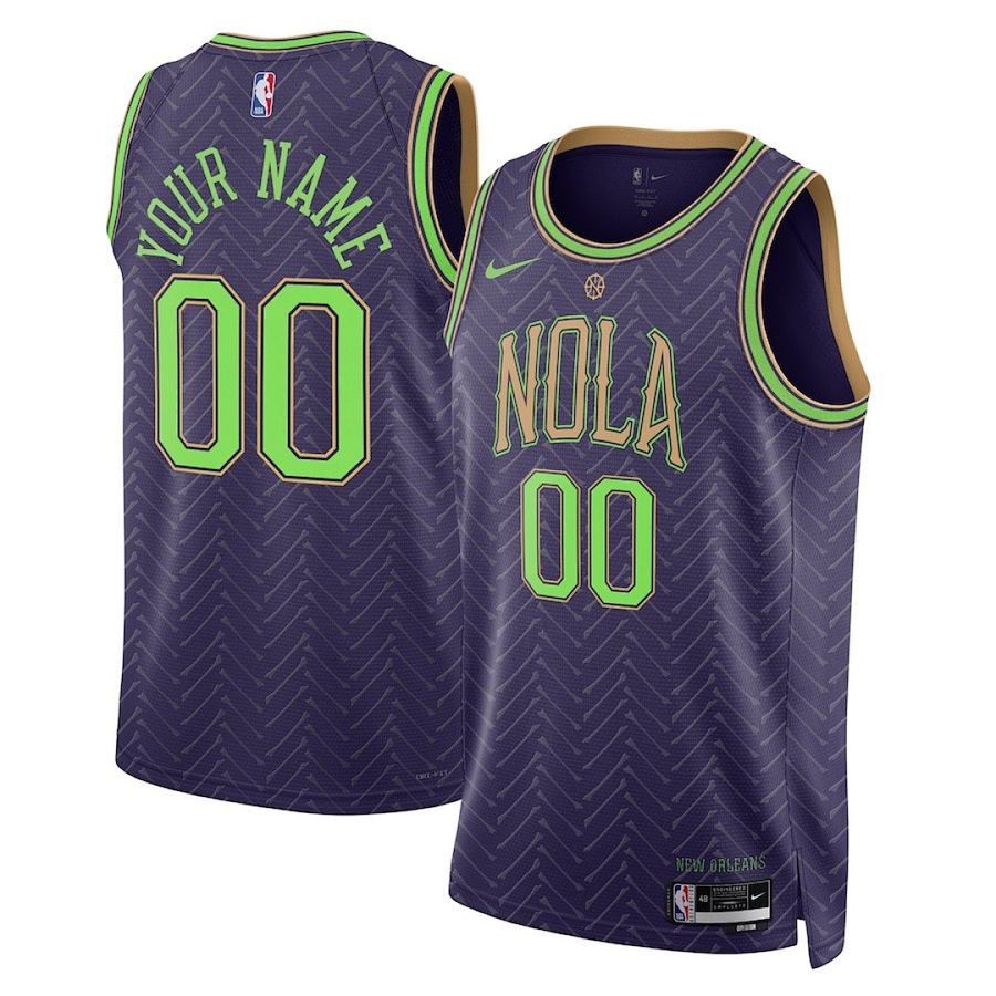 Pelicans Purple City Edition Jersey