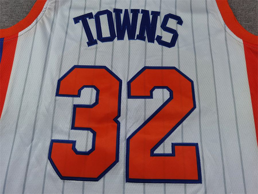 Knicks #32 White City Edition Jersey