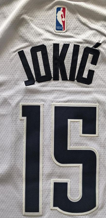 Nuggets Nikola Jokic White City Edition Jersey
