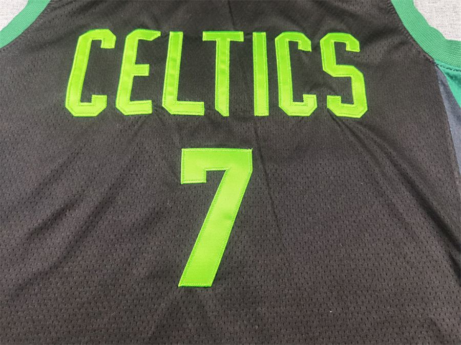 Celtics #7 Black City Edition Jersey