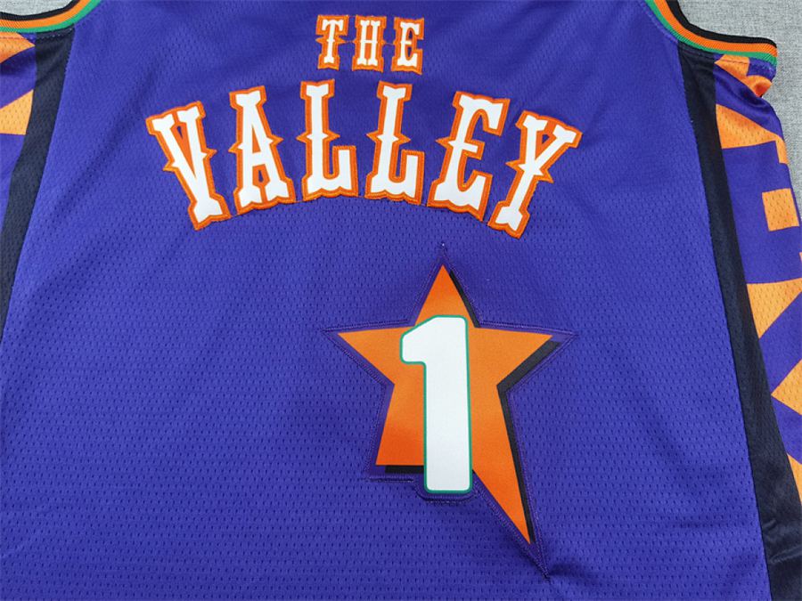 Suns #1 Purple City Edition Jersey