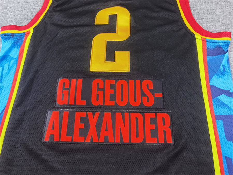Thunder #2 Black City Edition Jersey