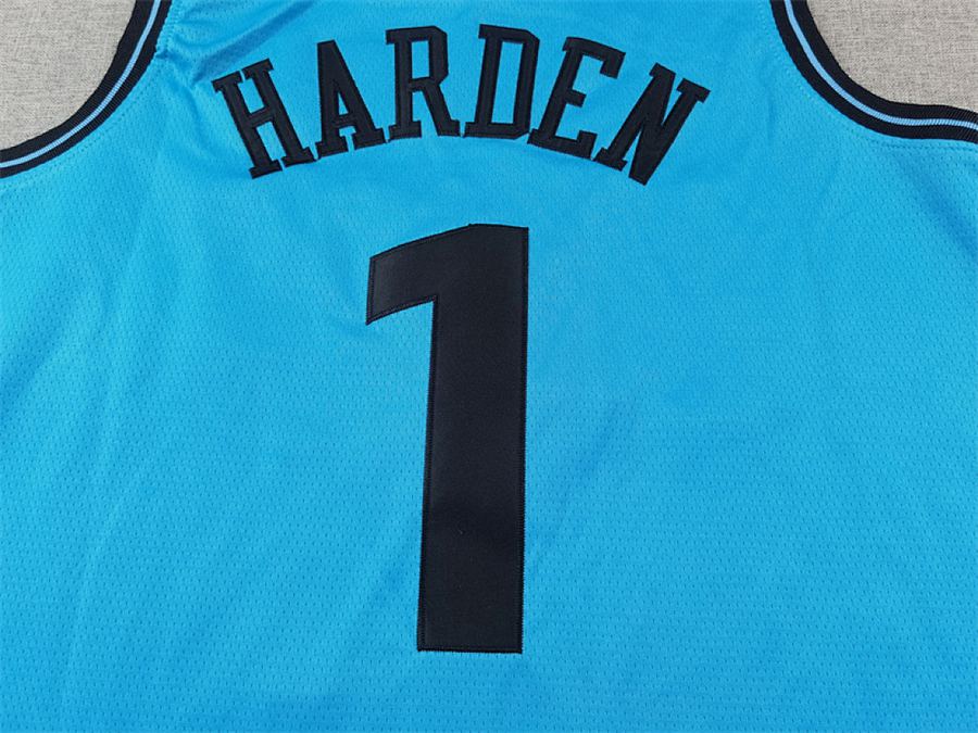 Clippers #1 Blue City Edition Jersey