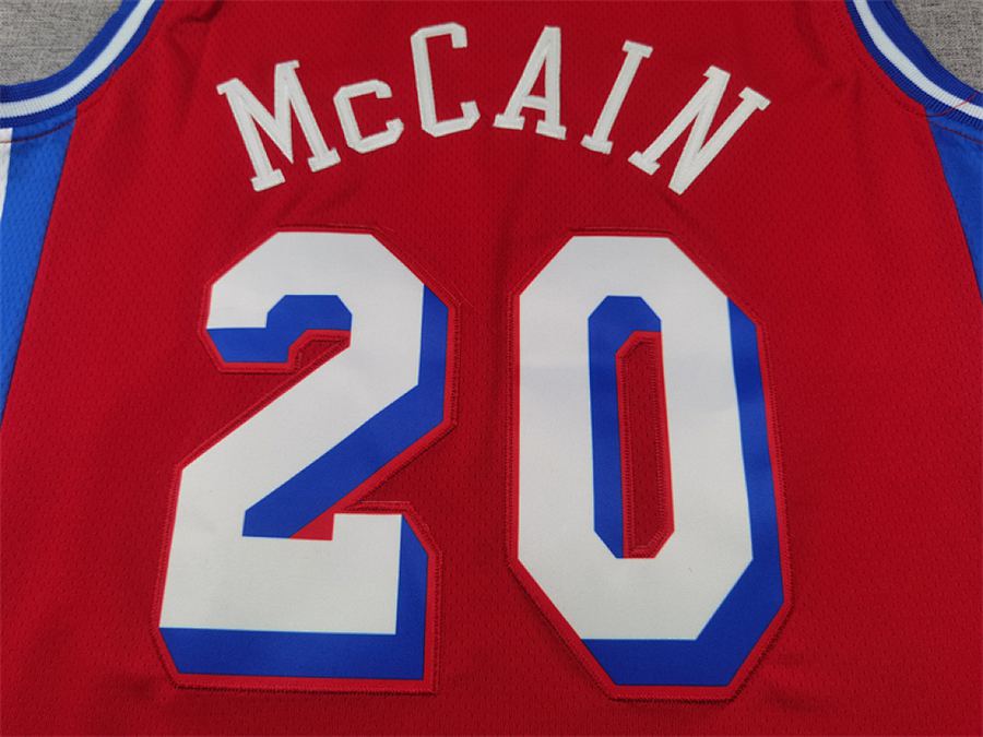 76ers #20 Red Jersey