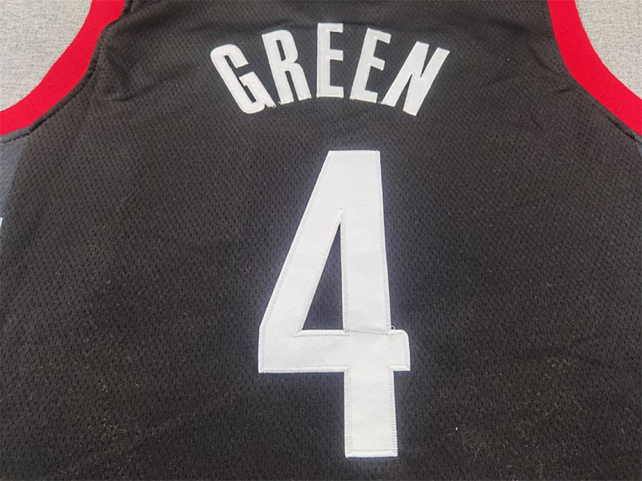 Rockets #4 Black Jersey