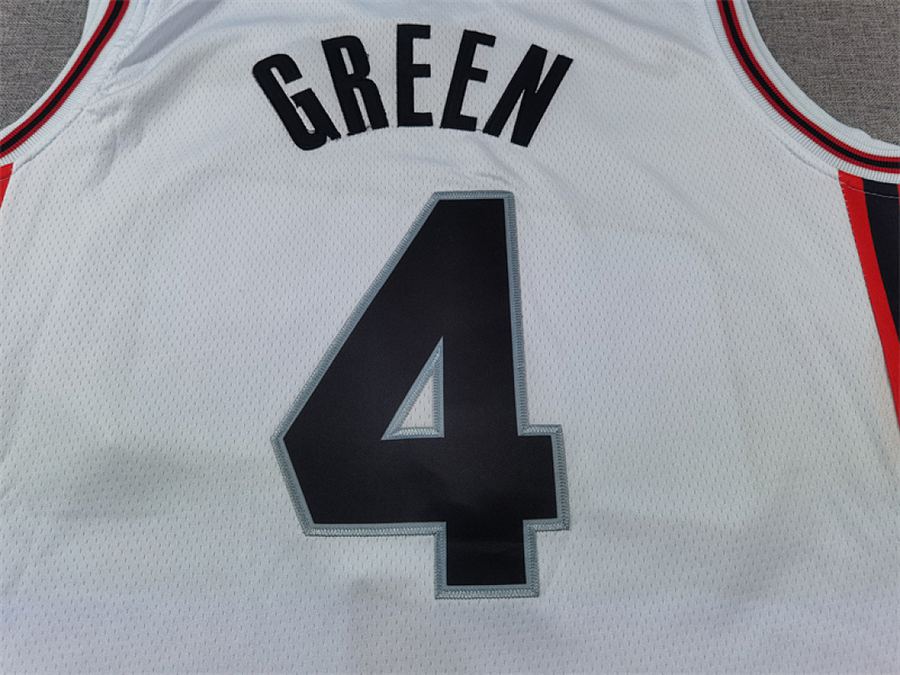 Rockets #4 White City Edition Jersey