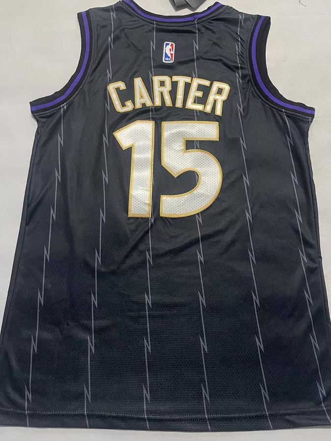 Raptors #15 Tracy McGrady Black City Edition Jersey