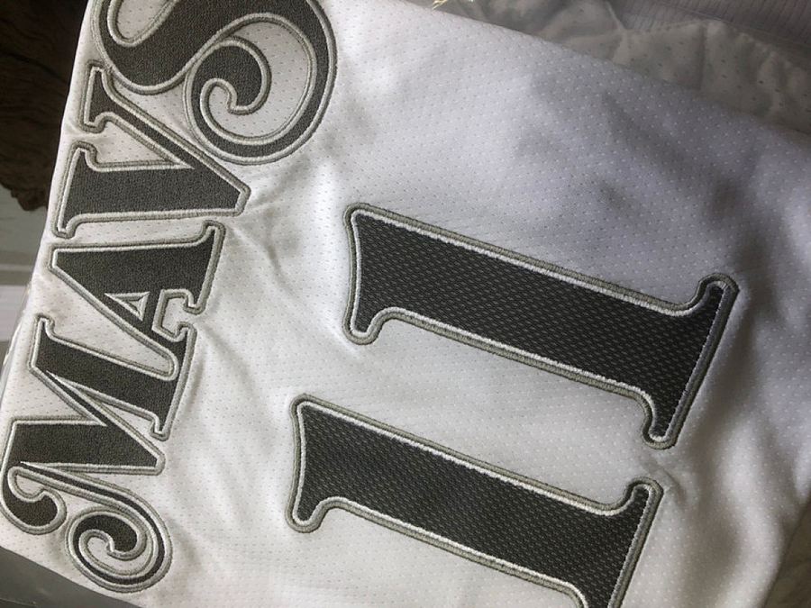 Mavericks #11 White City Edition Jersey XS-XXL