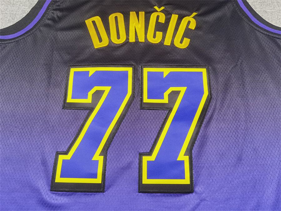 Lakers #77 Purple City Edition Jersey