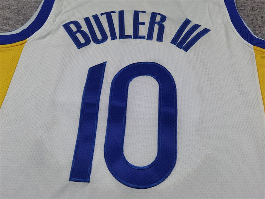 Warriors #10 White Jersey