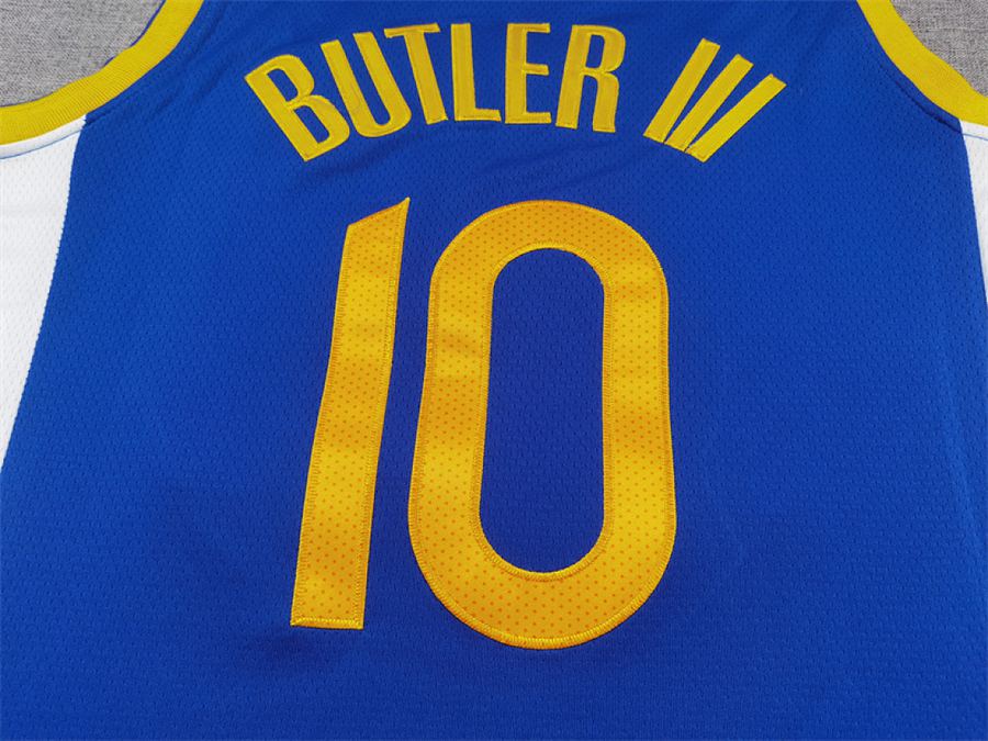 Warriors #10 Blue Jersey
