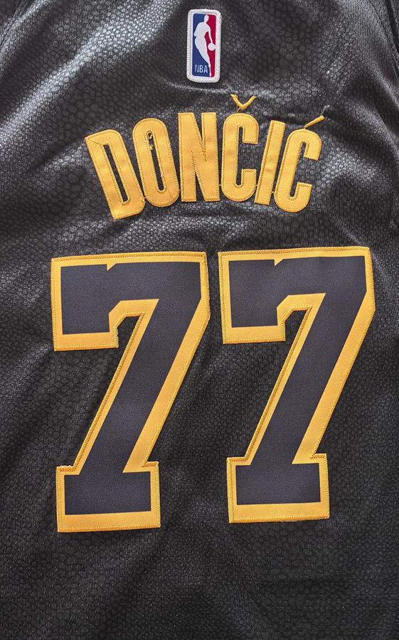 Lakers Luka Doncic Black Jersey