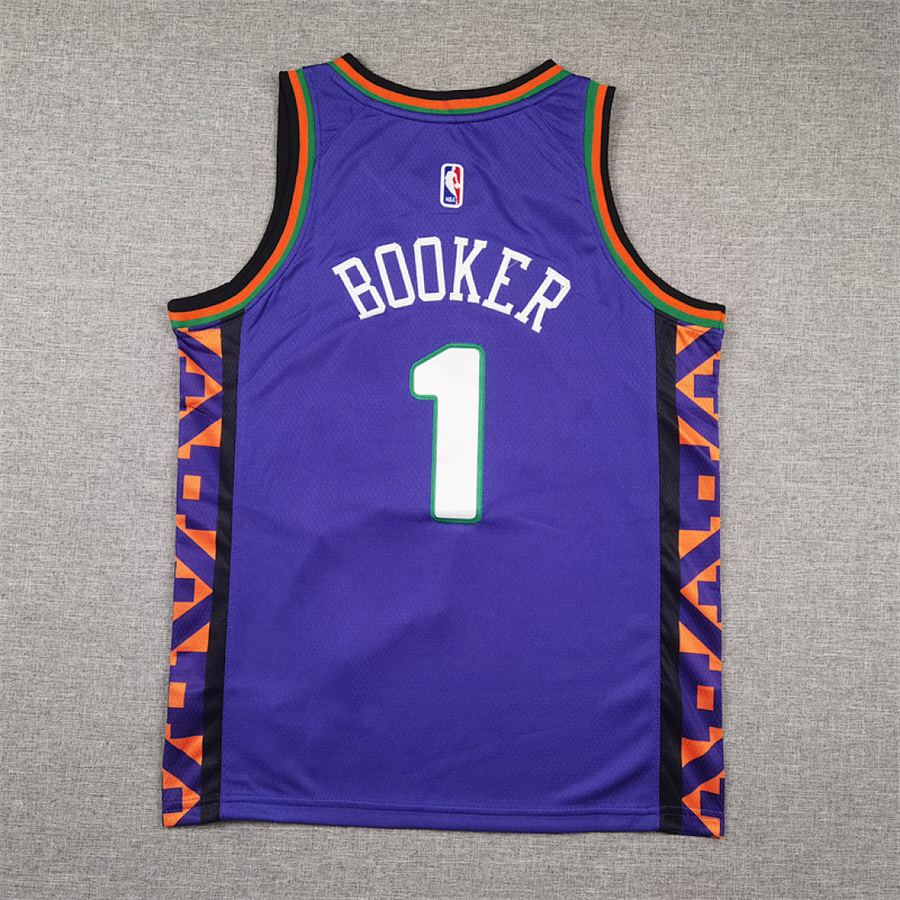 Suns #1 Purple City Edition Kids Jersey