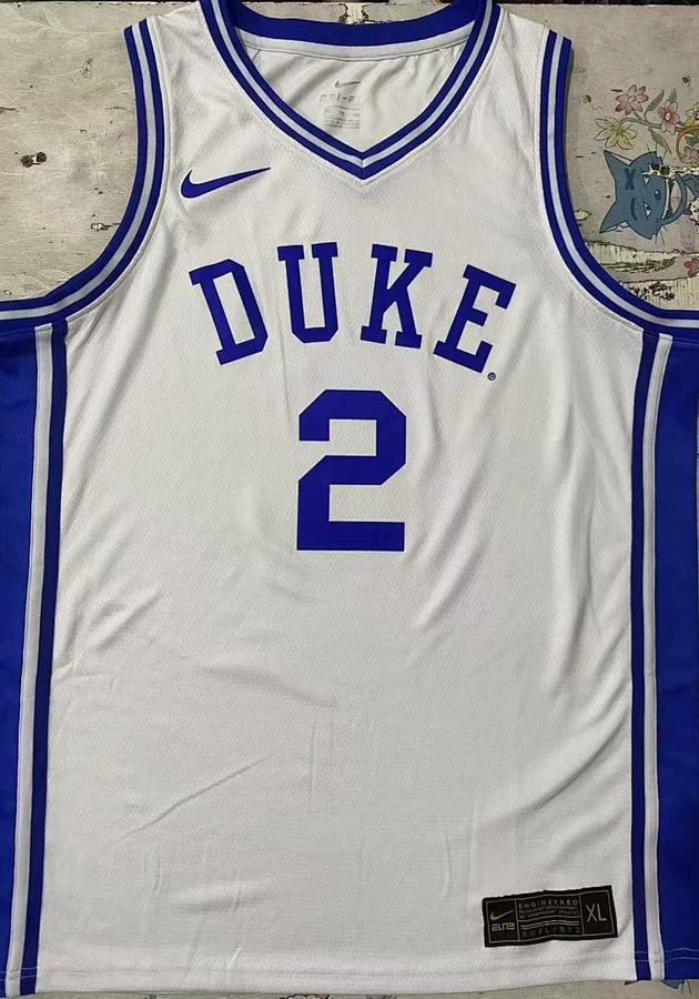 Duke Blue Devils White Jersey