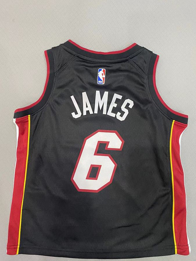 Heat Black Kids Jersey