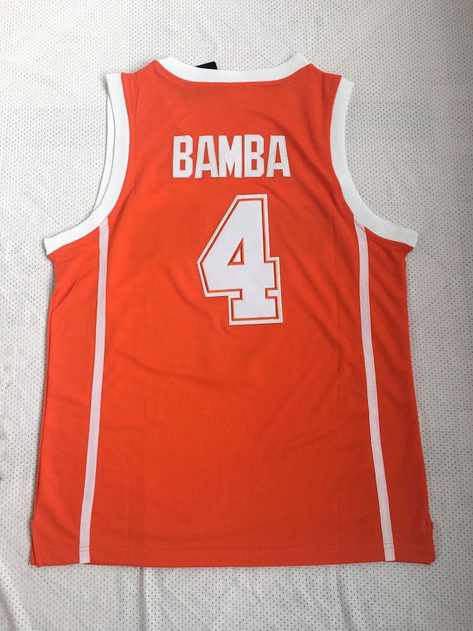 NCAA White Embroidered Jersey