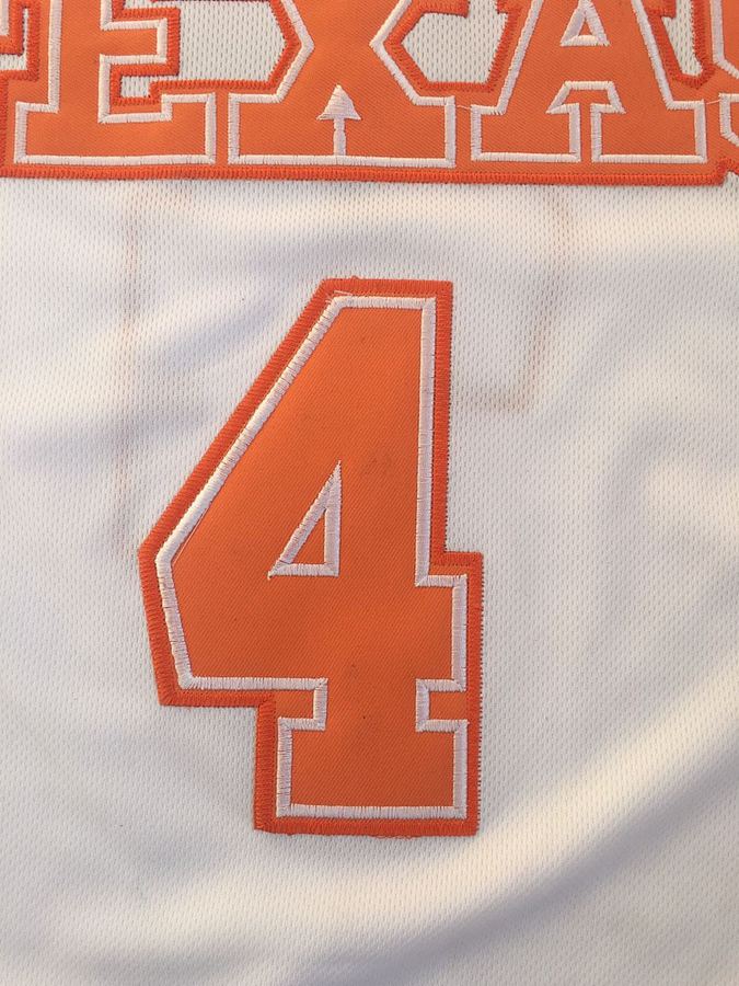 NCAA White Embroidered Jersey