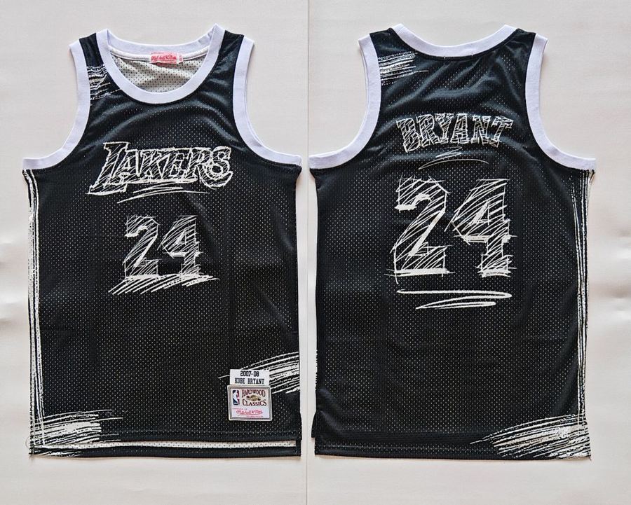 Lakers #24 Black Jersey
