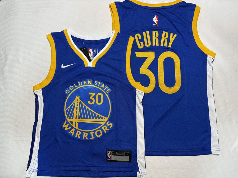 Warriors #30 Stephen Curry Swingman Jersey