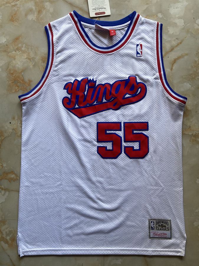 Kings #55 White Jersey