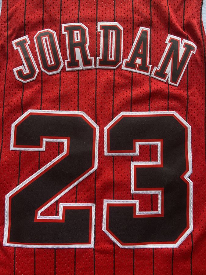 Bulls #23 Red Jersey