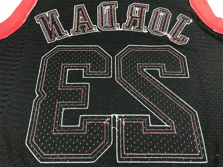 Bulls #23 Black Jersey