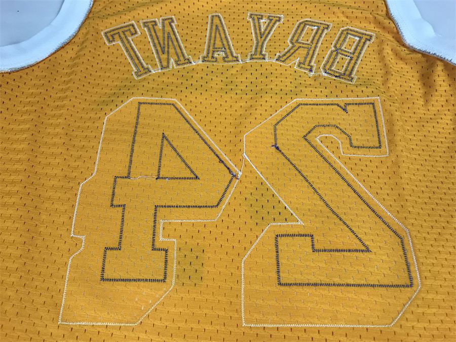 Lakers #24 Yellow Jersey