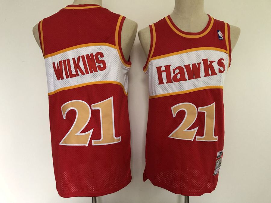 Eagles #21 Red Retro Jersey