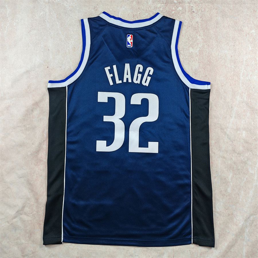 Mavericks #32 Navy Blue Statement Jersey