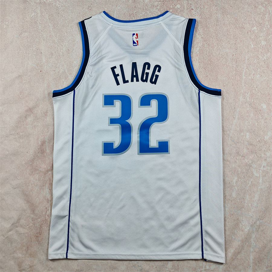 Mavericks #32 White Jersey
