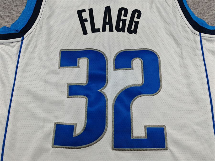 Mavericks #32 White Jersey