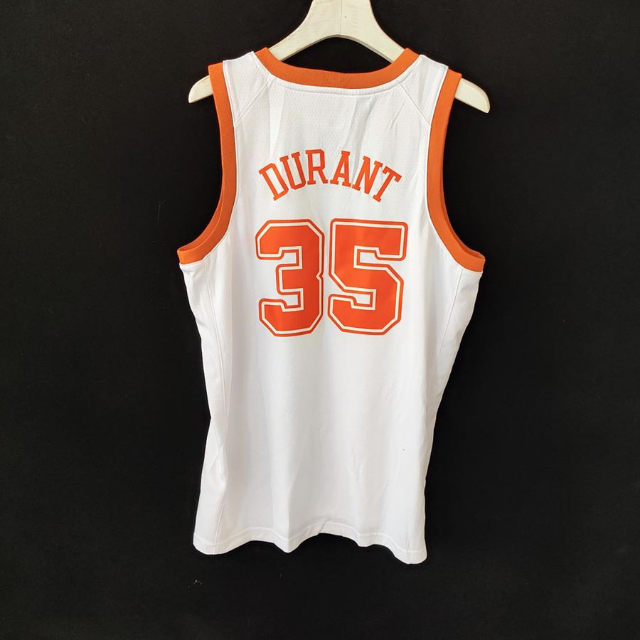 Kevin Durant #35 White Jersey