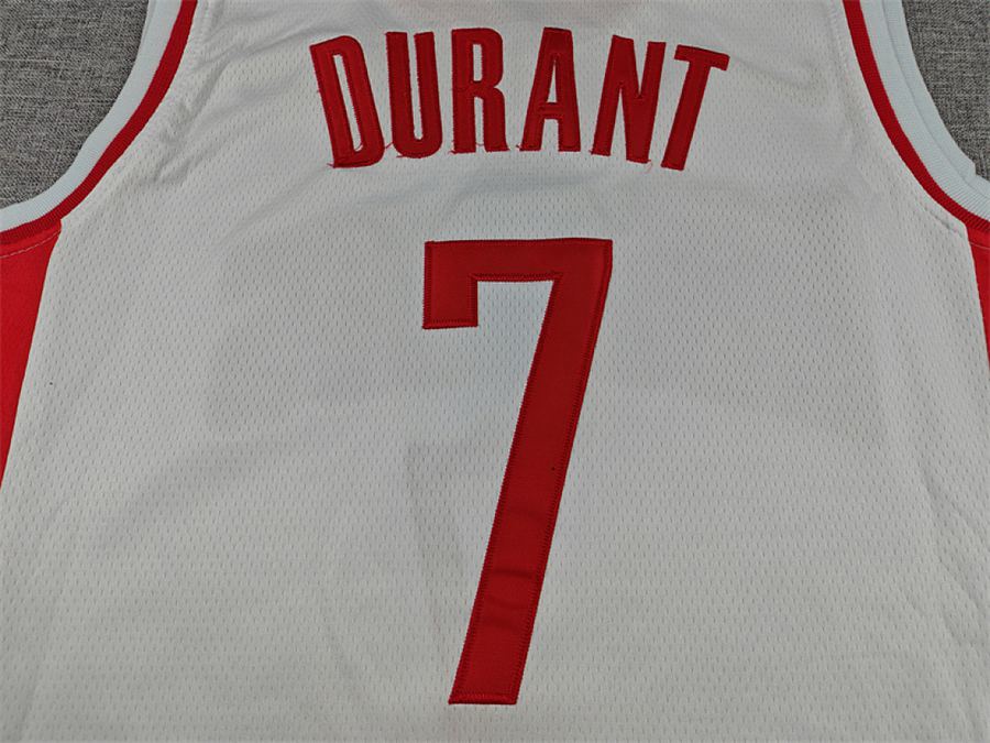 Rockets #7 White Jersey