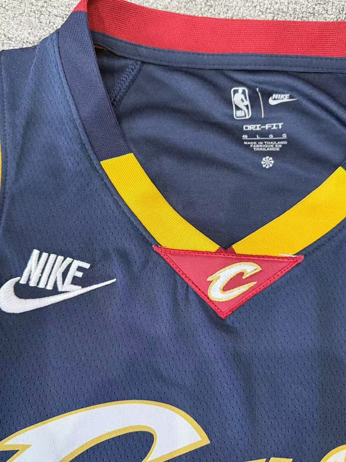 Cavaliers Navy Blue Retro Jersey