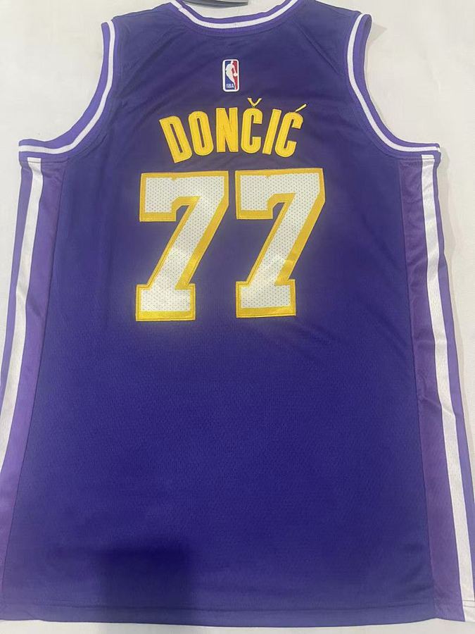 Lakers #77 Purple Jersey