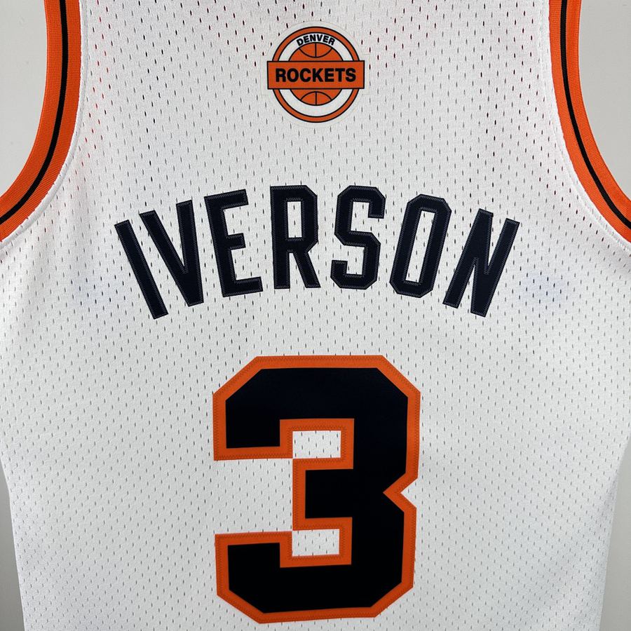 Nuggets #3 Retro Heat Pressed Jersey