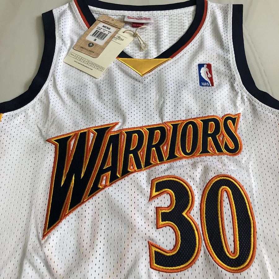Stephen Curry Embroidered Retro Jersey XS-XXL