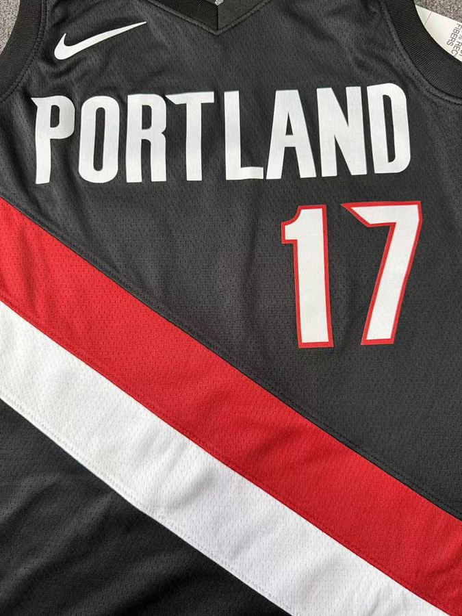 Trail Blazers Black Jersey