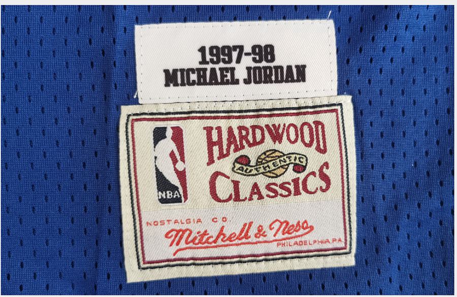 Bulls Blue Retro Jersey