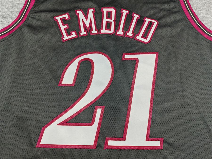 76ers Black Jersey
