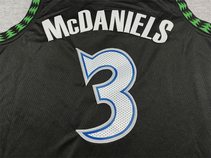 Timberwolves Black Jersey