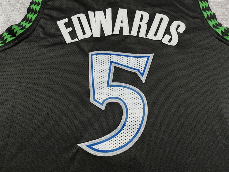 Timberwolves Black Jersey