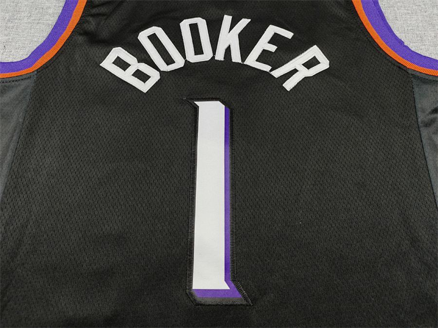 Suns #1 Black Statement Jersey