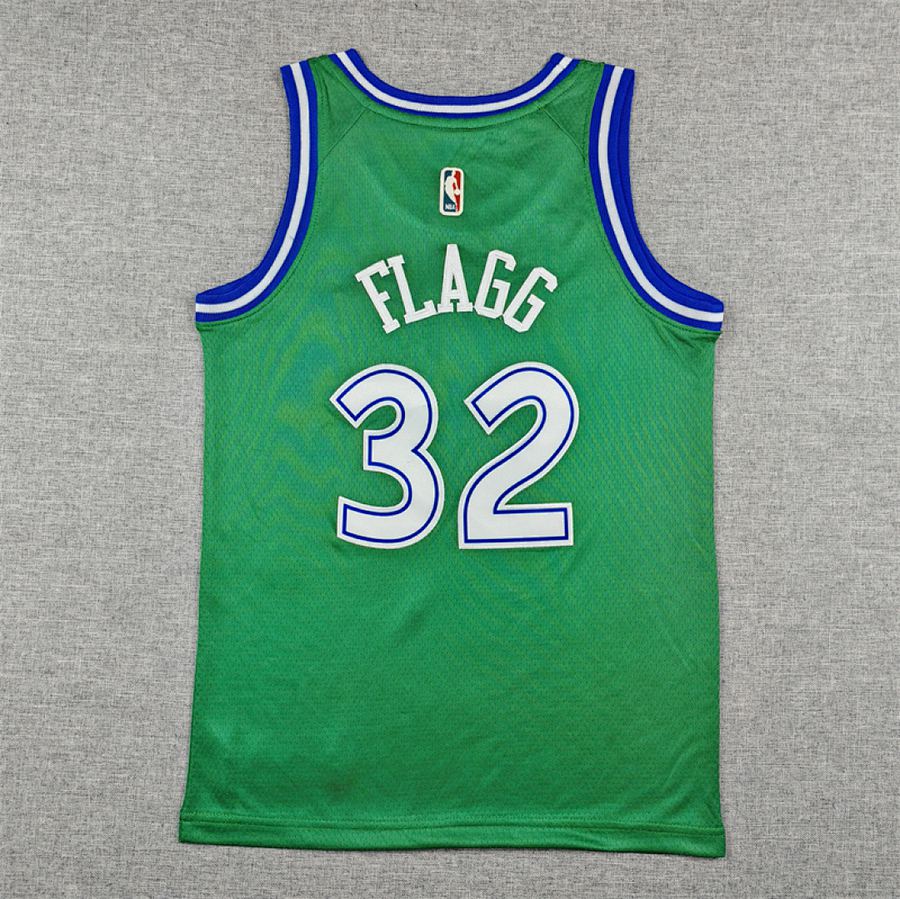 Mavericks Green Kids Jersey
