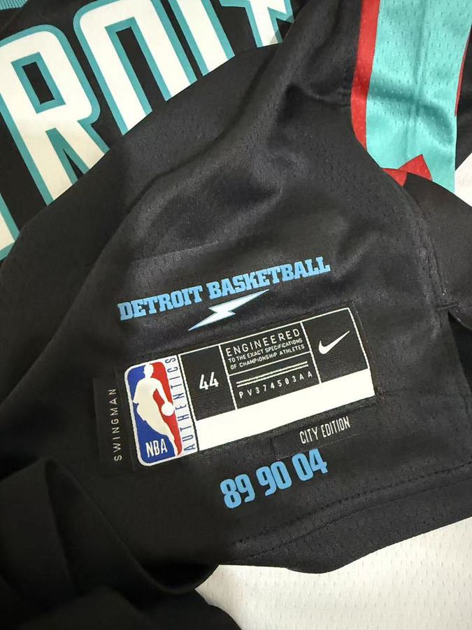 Pistons City Edition Jersey