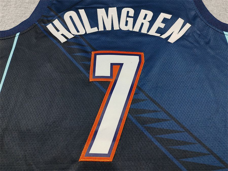 Thunder #7 Blue City Edition Jersey