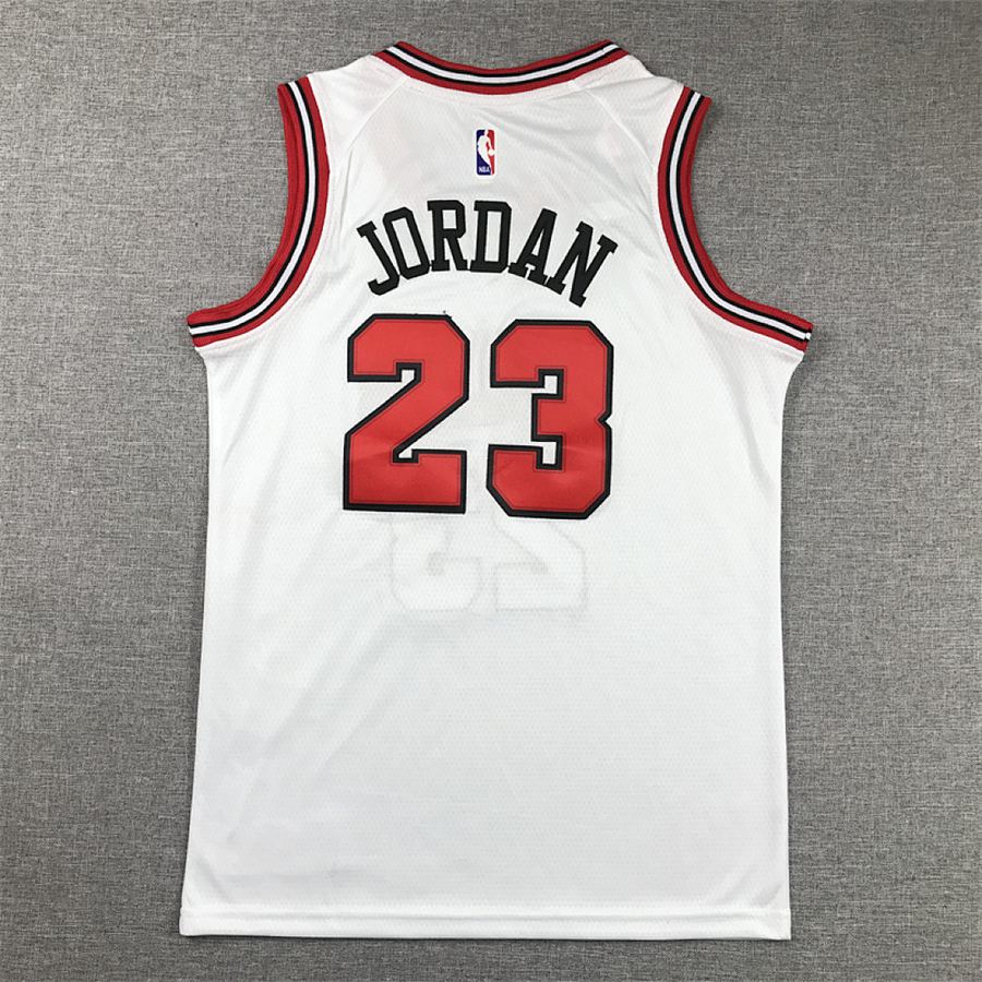 Bulls White Kids Jersey